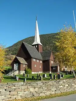 View of the village church