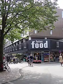 The first supermarket in Denmark from 1960