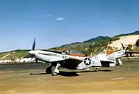 North American F-51D-25-NA Mustang Serial 44-73000 in Korea