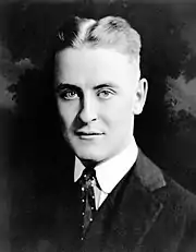 Photograph of F. Scott Fitzgerald circa 1920