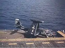 F2H-2 Banshee onboard Lake Champlain in 1953