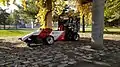 Carleton University Formula Student car with Hoosier tires.