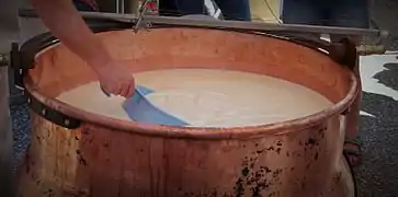 Milk curdling