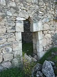 Entrance to a house in Dayr Aban