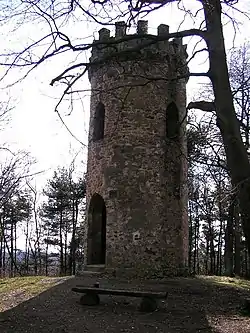 The watchtower (Wartturm) on the summit of the Wurzelbrink