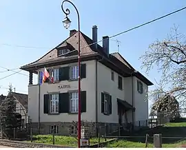 The town hall in Falkwiller