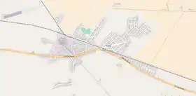 OSM map showing Falla