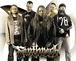 Fanthrash in 2010, from left to right: Radd, Pilate, Greg, Mary and Less