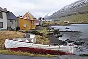 Harbour front in Norðdepil