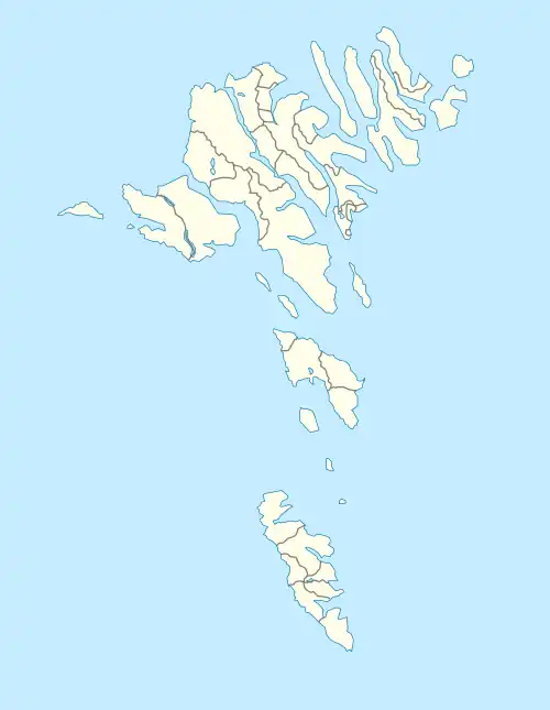 Hvítanes is located in Denmark Faroe Islands