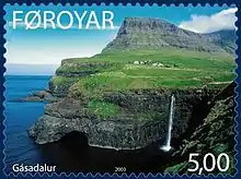 Stamp FO 453 of the Faroe Islands, 2003