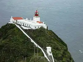 The Gonçalo Velho Lighthouse, the landmark of the village of Maia, and the parish of Santo Espírito