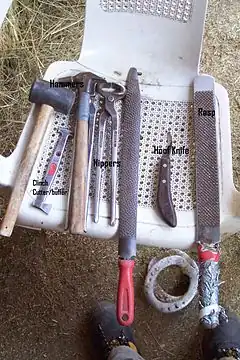 Farrier tools