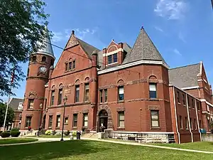 Fayette County Courthouse in Connersville