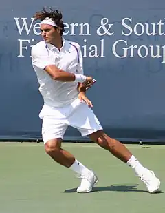 Roger Federer, won the most men's singles titles on hard (71).