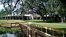 The Fenney Recreational Center showing a portion of the Fenney Springs Nature Trail.