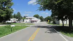 Looking north on Ohio Highway 505 in Feesburg.