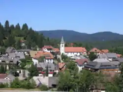 Center of Altglashütten in August 2015