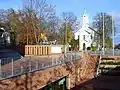 The Protestant church (view from town hall)