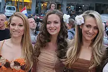 Feminnem in Oslo (2010)  (L-R): Pamela Ramljak, Nika Antolos, Neda Parmać