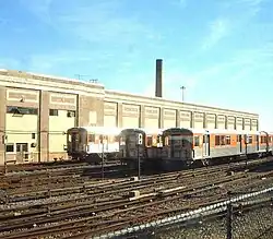 BSL Subway Cars at Fern Rock