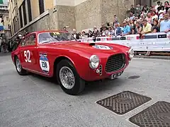 A 212 Inter Vignale at the Mille Miglia Storica