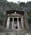 Fethiye Rock graves Amyntas tomb