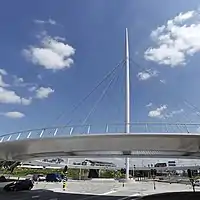 Hovenring seen from the street