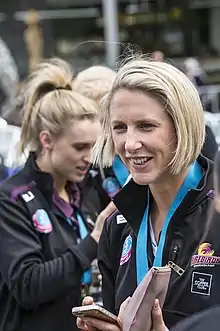 6 August 2016; Clare McMeniman, 2016 ANZ Championship All Star and Firebirds Players' Player