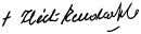 Héctor Rueda Hernández's signature