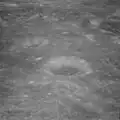 Firsov Q crater from Apollo 11