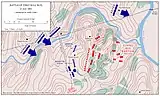 Map 8:Situation at 14:30–15:00(July 21, 1861)