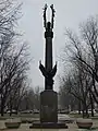 Polish 1st Armoured Division Memorial, Warsaw, Poland