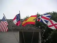 Image 26Five flags of Florida, not including the current State Flag. (from History of Florida)