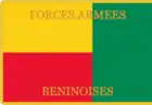 2:3 Flag of the Benin Armed Forces, reverse side