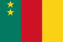 Flag of the Federal Republic of Cameroon (1961–1972)