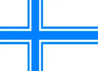 Proposal for flag of Iceland, designed in 1914 by Magnús Þórðarson