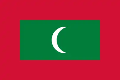 Flag of Maldives