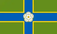 Official flag of the North Riding of Yorkshire