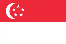 Naval jack of Singapore