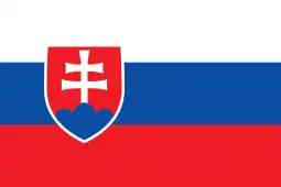 Flag of Slovaquie