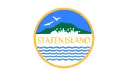 Flag of Staten Island (1971–2016)