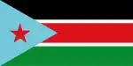 Flag used by the Sudan People's Liberation Movement.