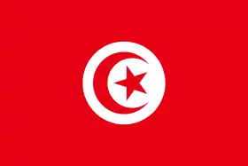 Flag of Tunisie