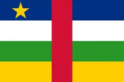 Flag of the Central African Republic