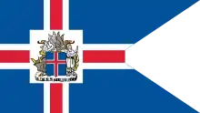 Flag of the president of Iceland