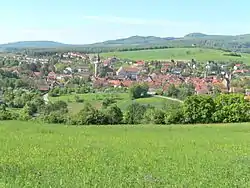 Fladungen seen from the east