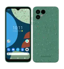 The front and the back side of a Fairphone 4