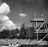 Flatenbadet Diving Tower, 1943