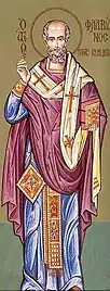 Saint Flavian the Confessor.